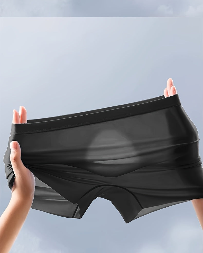 Boxer respirant microfibre homme