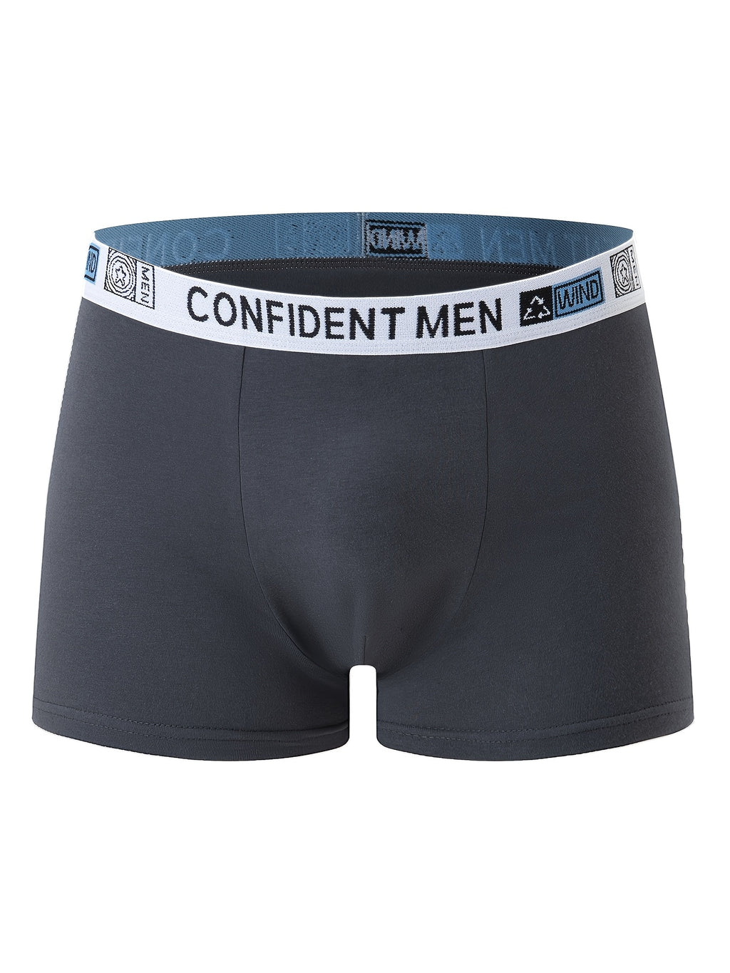 Boxer de sport respirant coton homme — lot de 6, uni, du XS au 3XL (modèle 2)