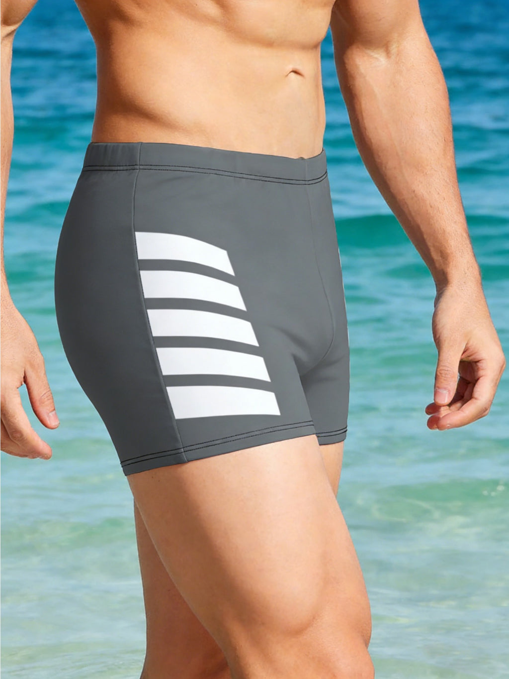 Boxer microfibre homme, 5 coloris