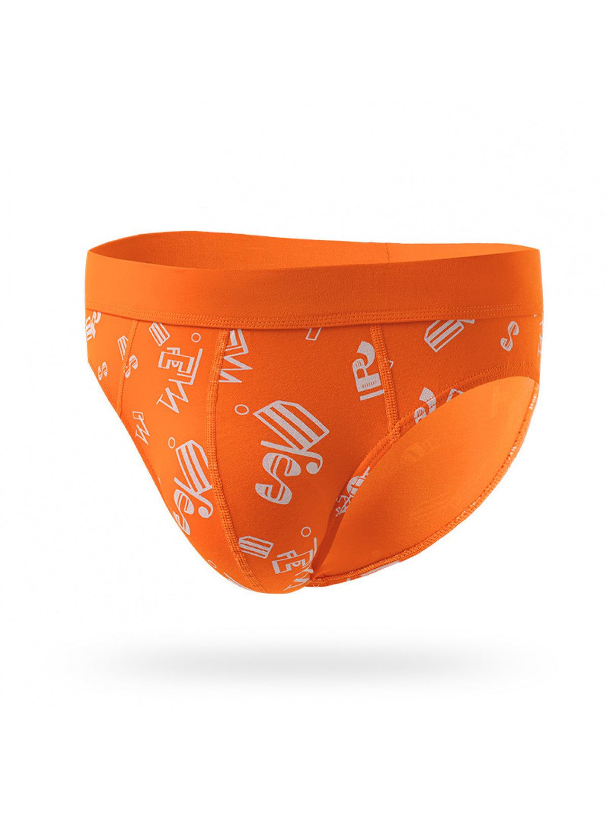 Slip moulant grande taille microfibre homme — lot de 3, géométrique