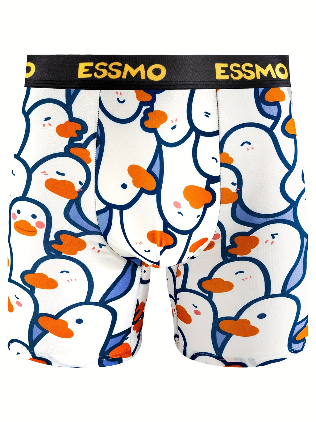Boxer long microfibre homme — lot de 5, géométrique, assortiment S, du S au 3XL (modèle 2)