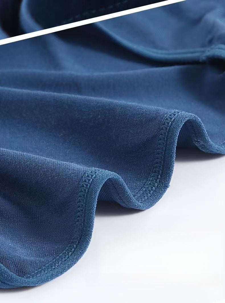 Slip grande taille respirant modal homme — lot de 5, uni
