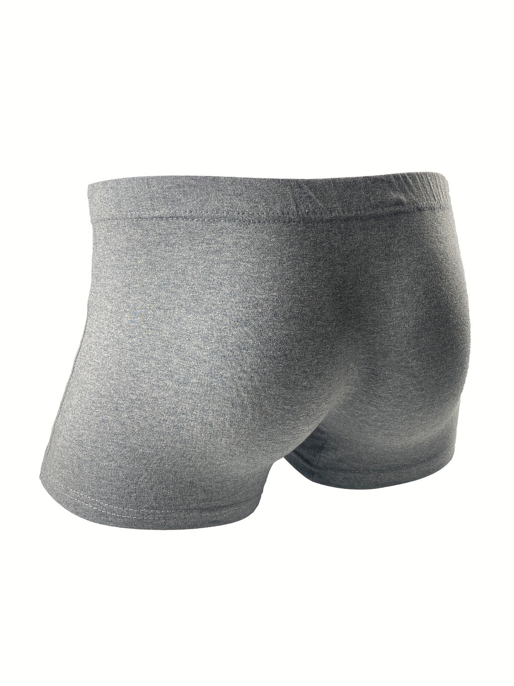 Boxer large de sport coton homme — lot de 5, uni, assortiment E
