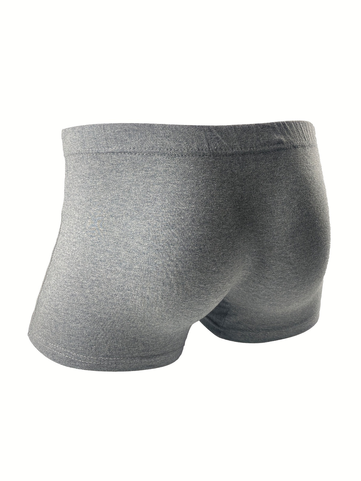Boxer large de sport coton homme — lot de 5, uni, assortiment E