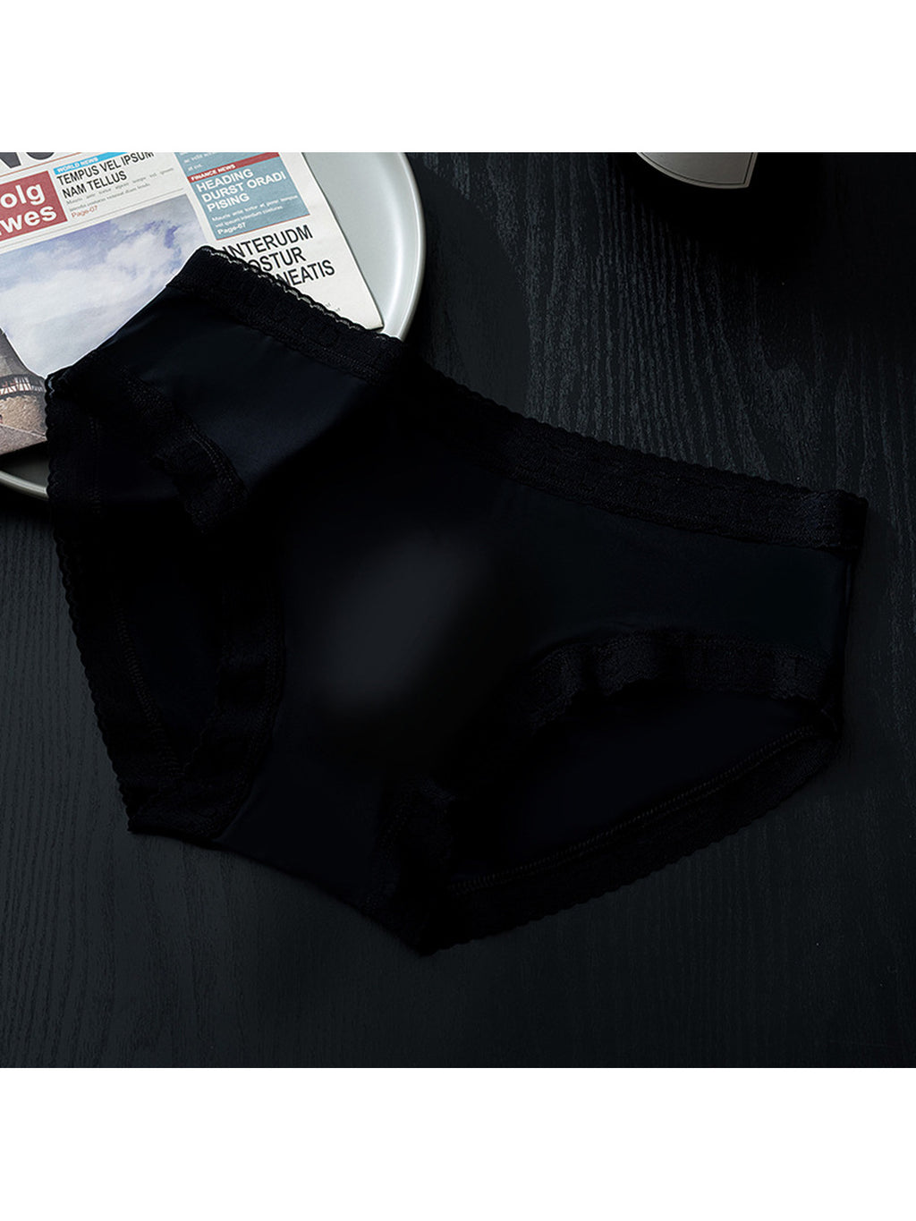 Slip sans couture de sport microfibre homme — lot de 5, uni, du S au XL