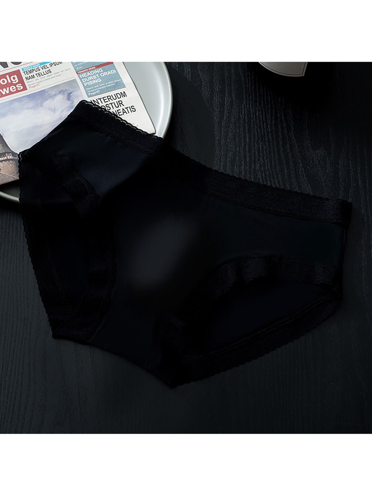 Slip sans couture de sport microfibre homme — lot de 5, uni, du S au XL