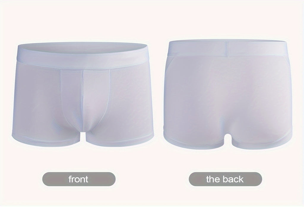 Boxer de sport respirant coton homme — lot de 5, uni, du S au XL