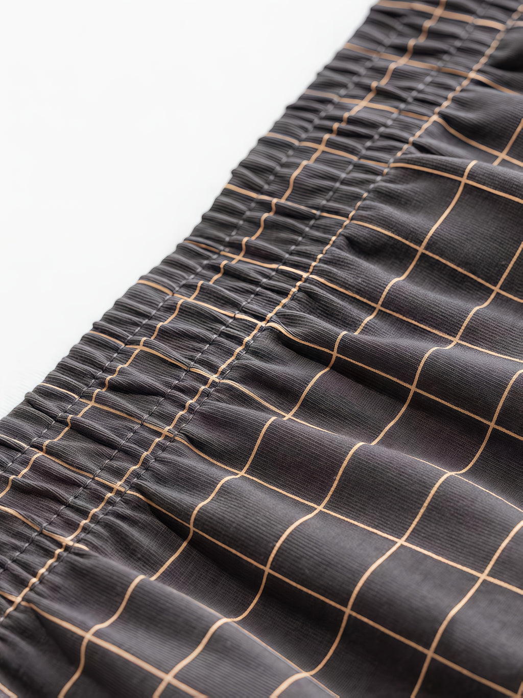 Boxer large microfibre homme — lot de 6, à carreaux