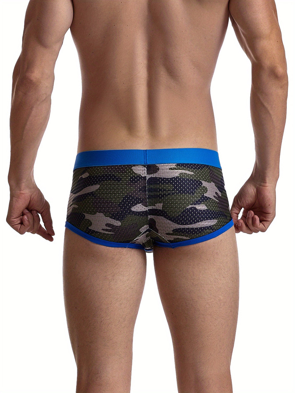 Boxer de sport d'intérieur microfibre homme — lot de 5, imprimé