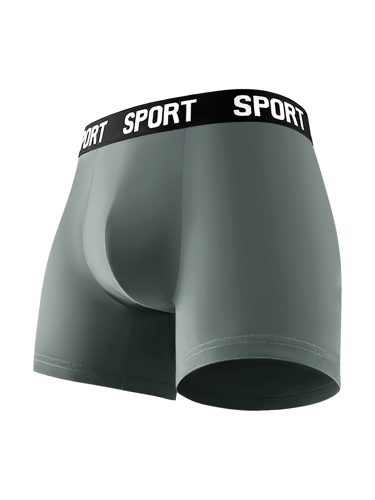 Boxer de sport respirant microfibre homme — lot de 10, uni, assortiment A