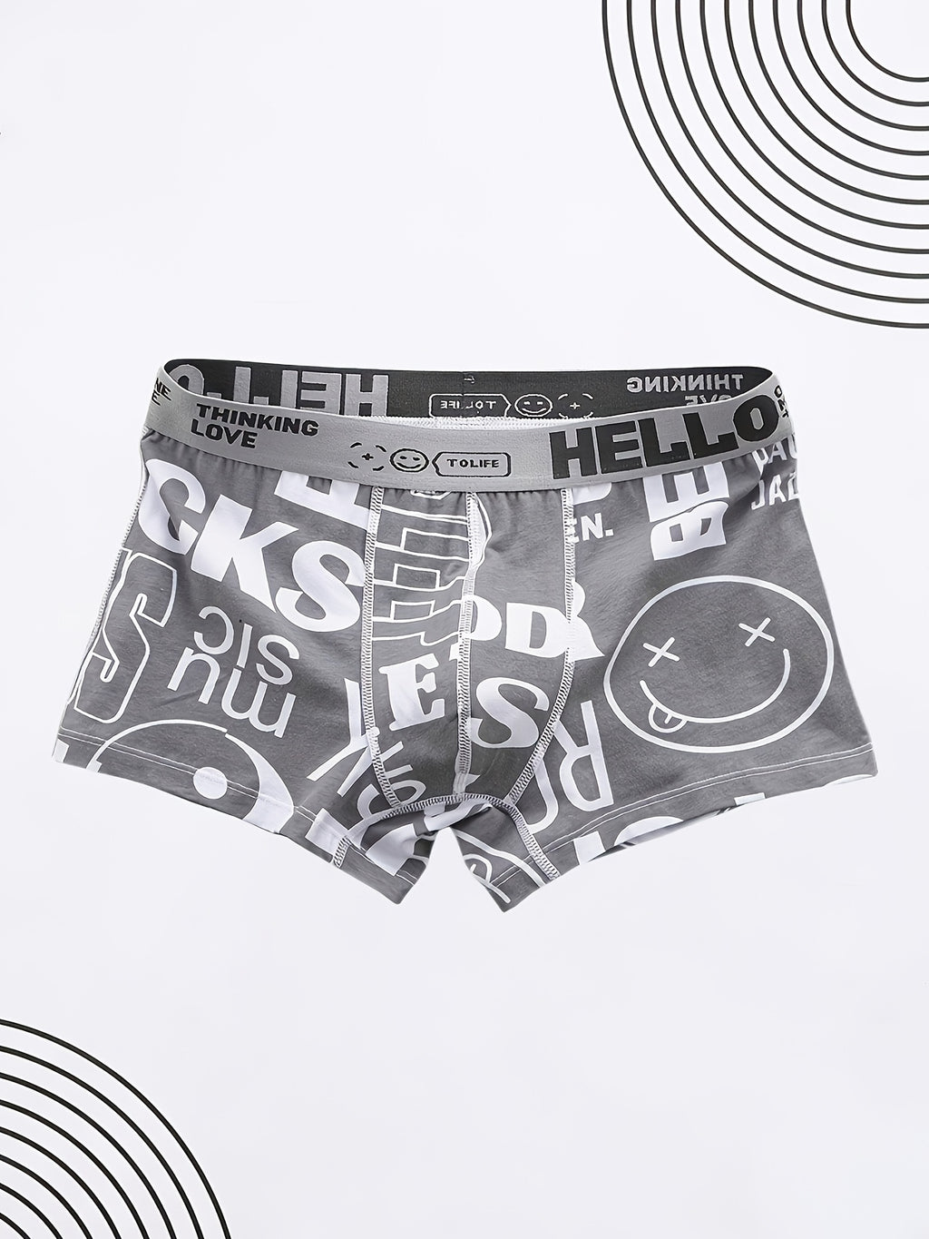 Boxer coton homme — lot de 2, imprimé