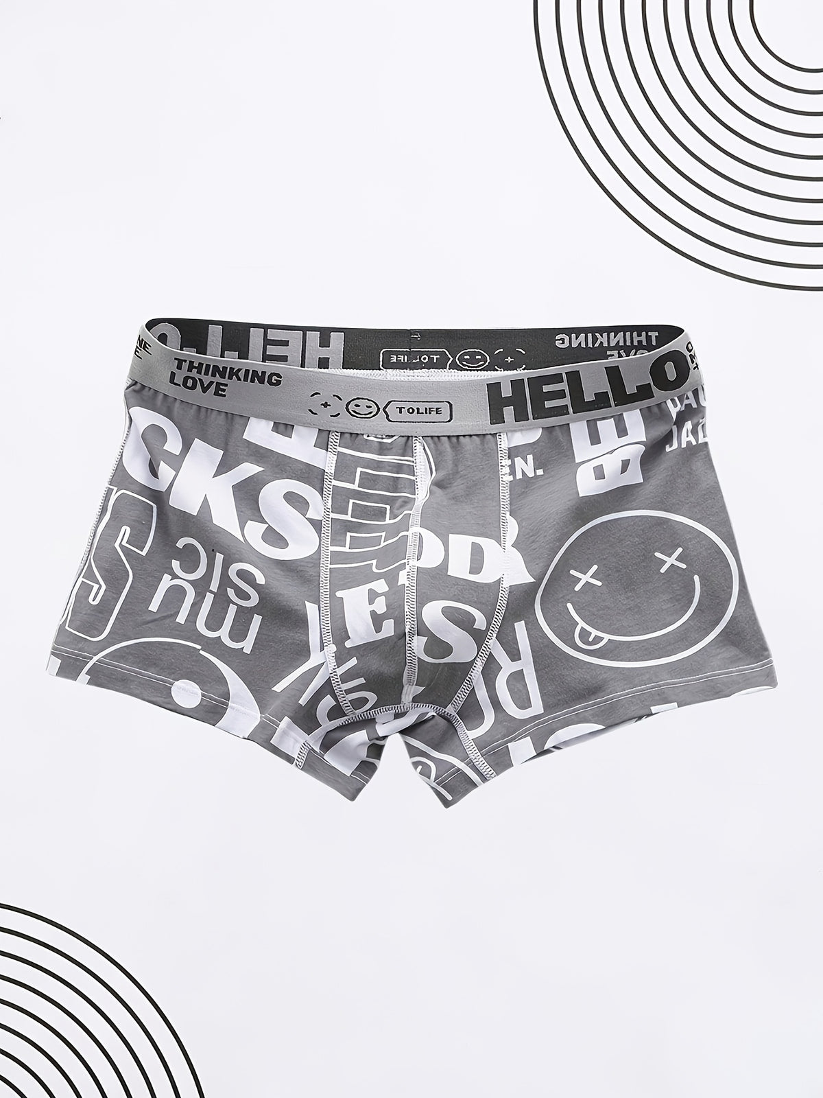 Boxer coton homme — lot de 2, imprimé