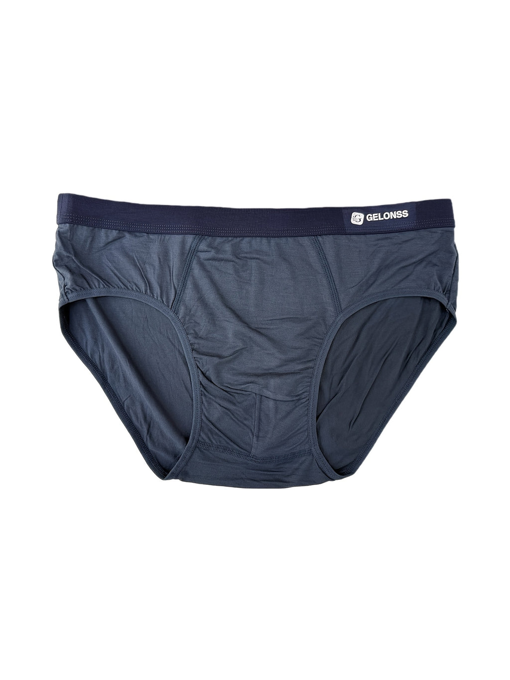 Slip respirant bambou homme — lot de 5, uni, assortiment S