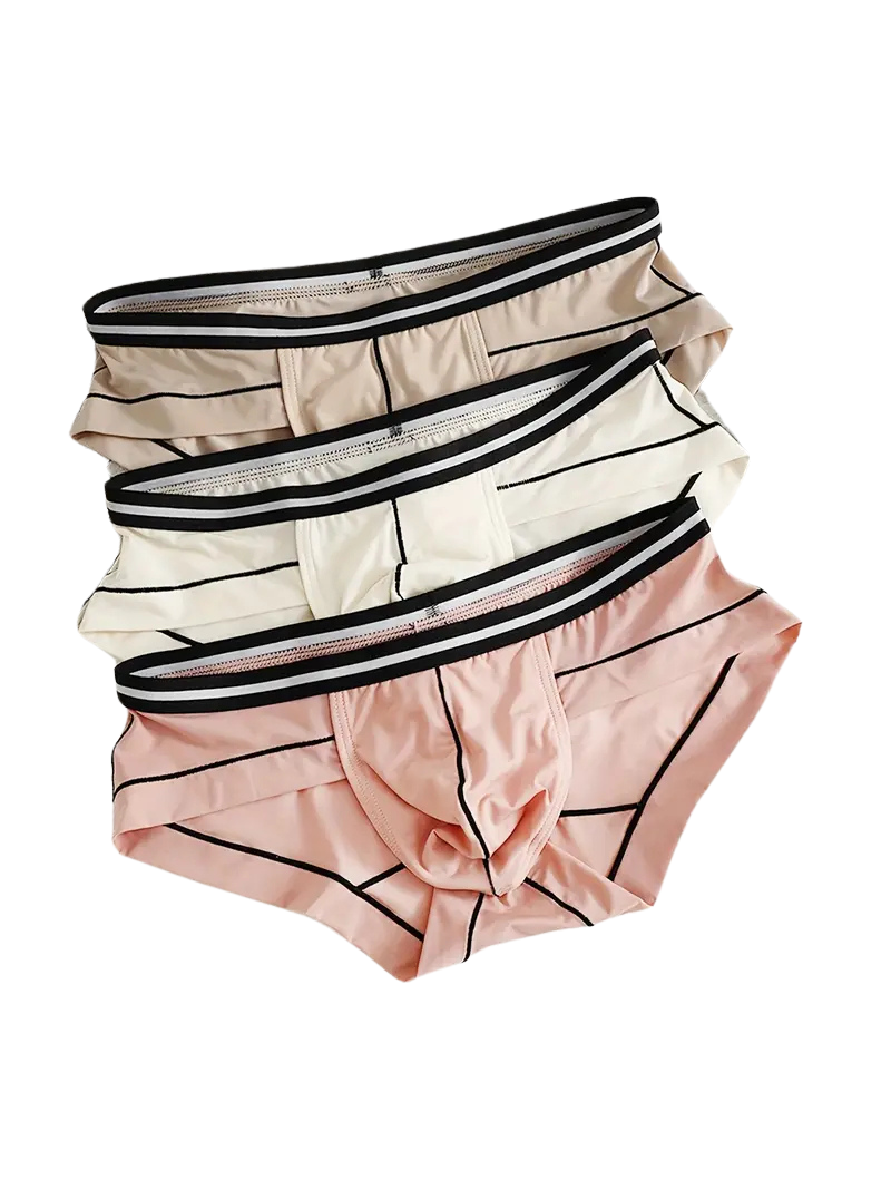Slip respirant homme — lot de 3, maille technique