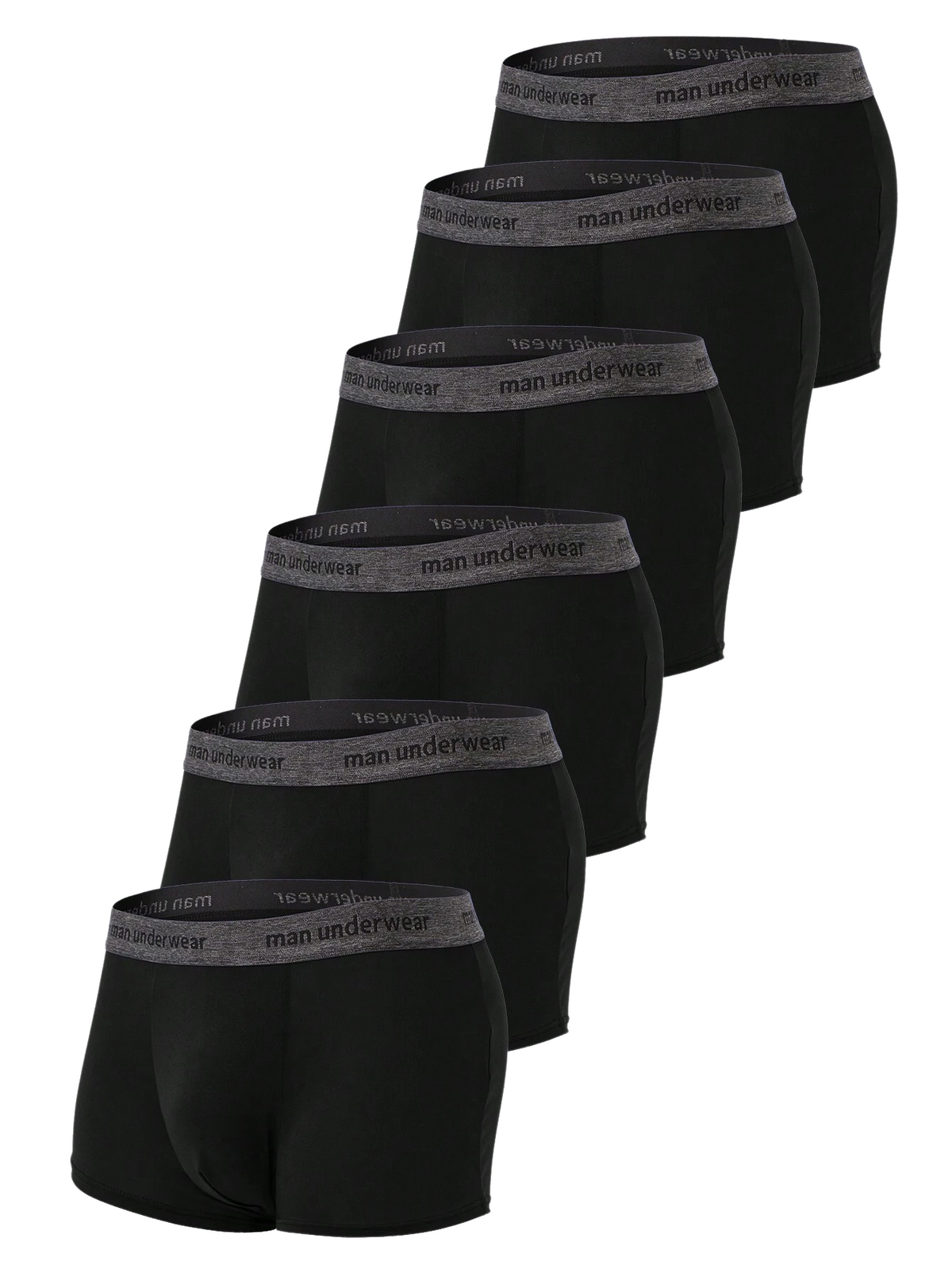 Boxer respirant de sport homme — lot de 6, maille technique