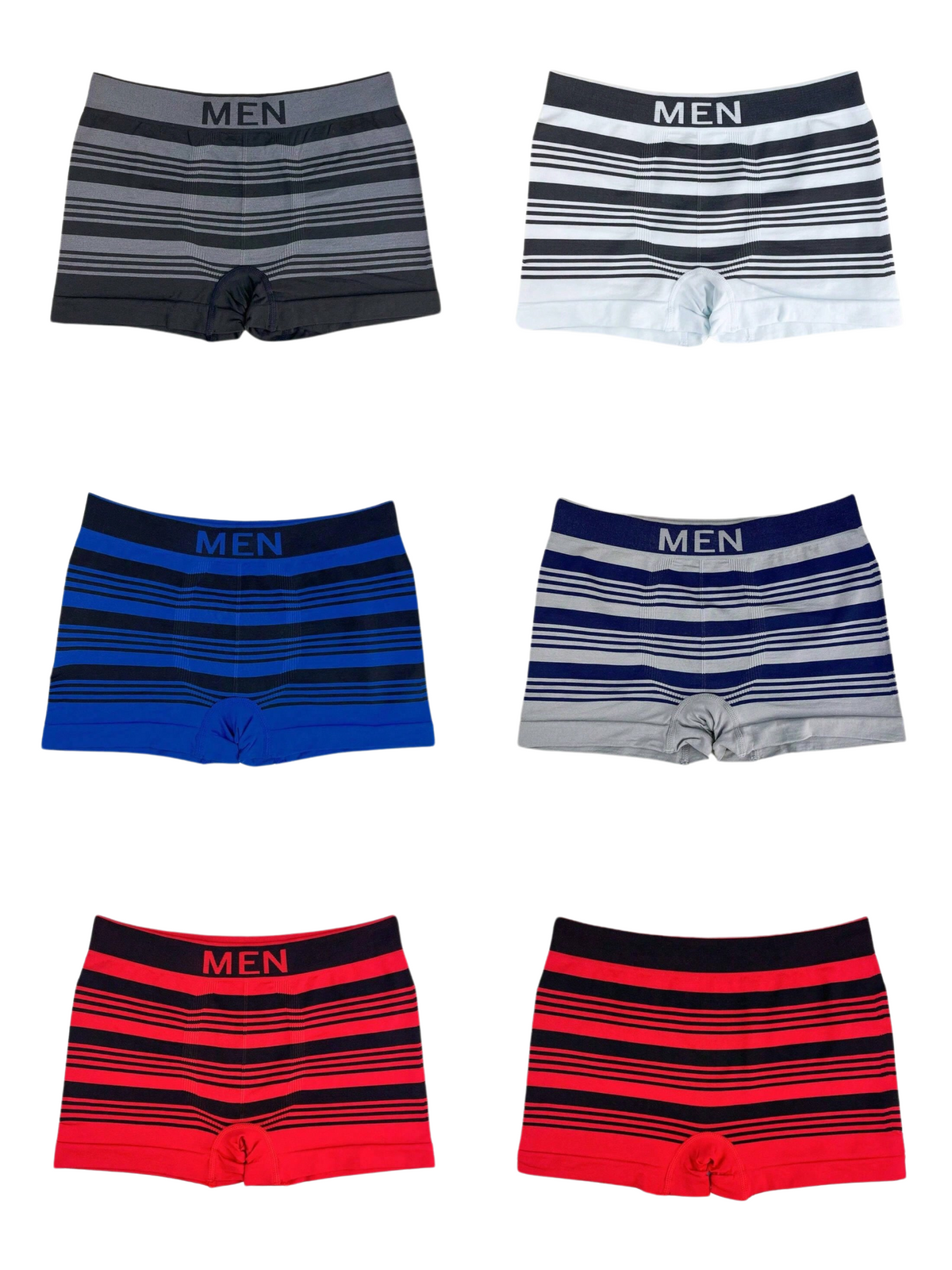 Boxer homme — lot de 5, coupe courte