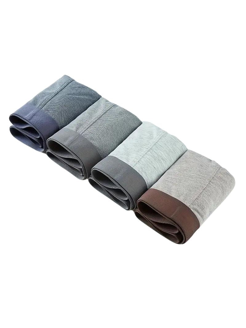 Boxer respirant extensible homme — lot de 4, maille technique, coupe courte