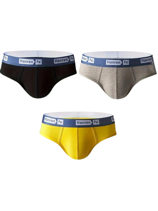 Slip antibactérien homme — lot de 3