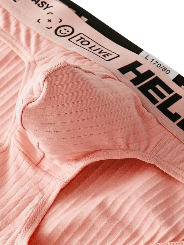 Slip extensible homme — lot de 3, assorti blanc et bleu