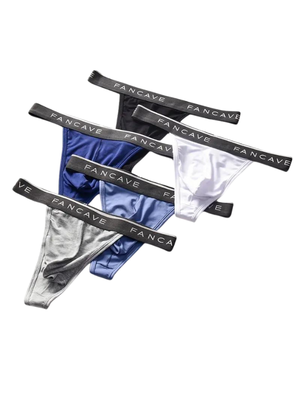 Slip respirant extensible homme — lot de 5, maille technique