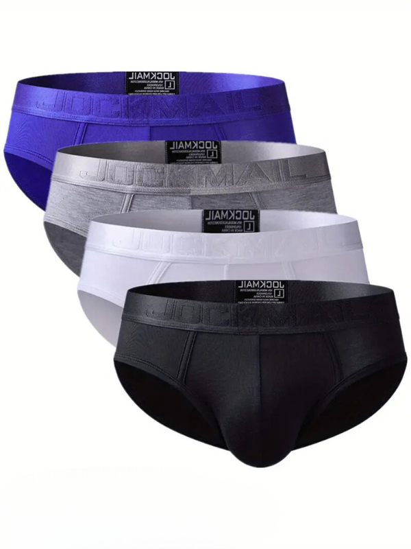 Slip doux taille basse homme — lot de 4
