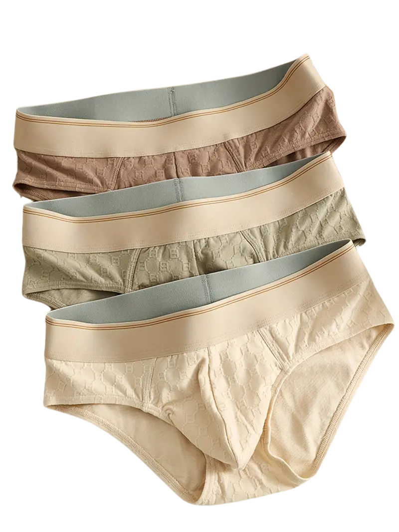 Slip doux respirant homme — lot de 3, maille technique