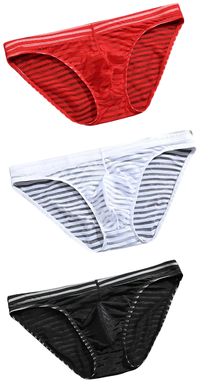 Slip respirant séchage rapide homme — lot de 4, maille technique