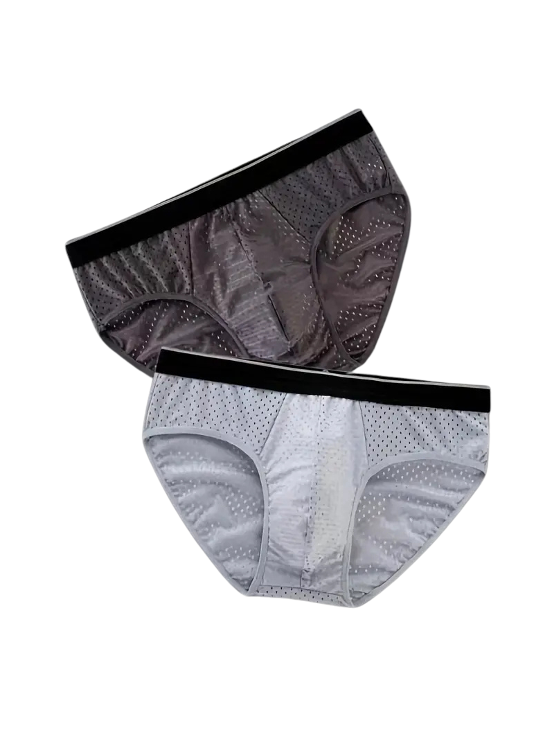 Slip respirant homme — lot de 3, maille technique