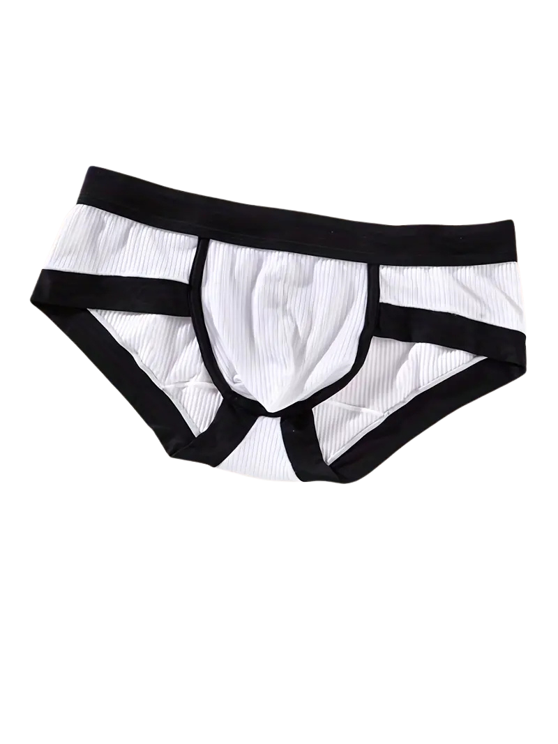 Slip sexy respirant homme — lot de 3, coupe échancrée