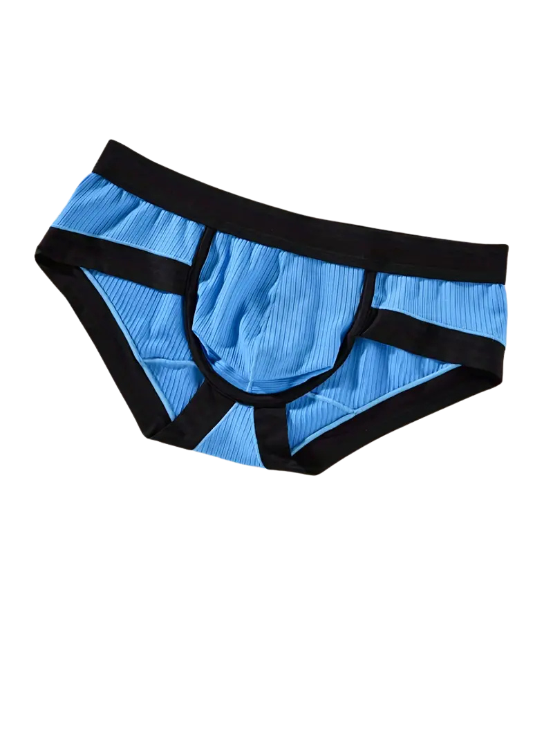 Slip sexy respirant homme — lot de 3, coupe échancrée