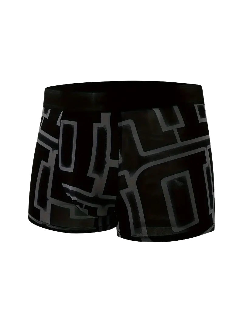 Boxer respirant homme — lot de 5, maille technique
