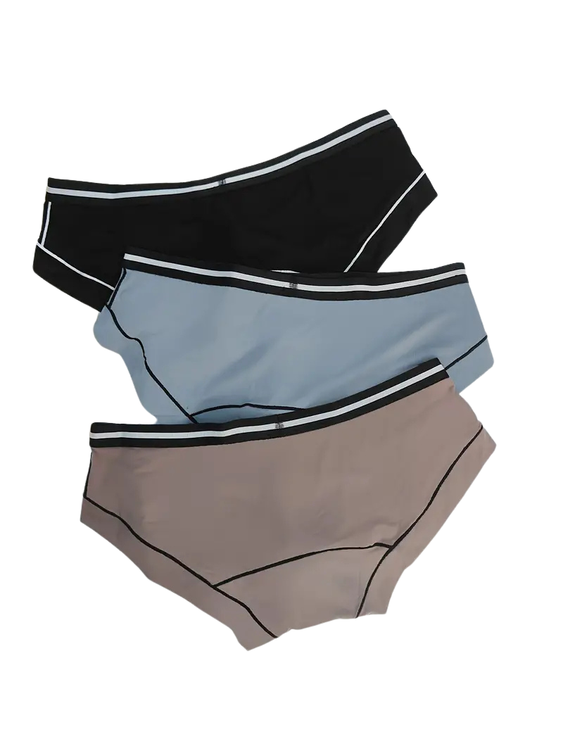 Slip respirant homme — lot de 3, maille technique