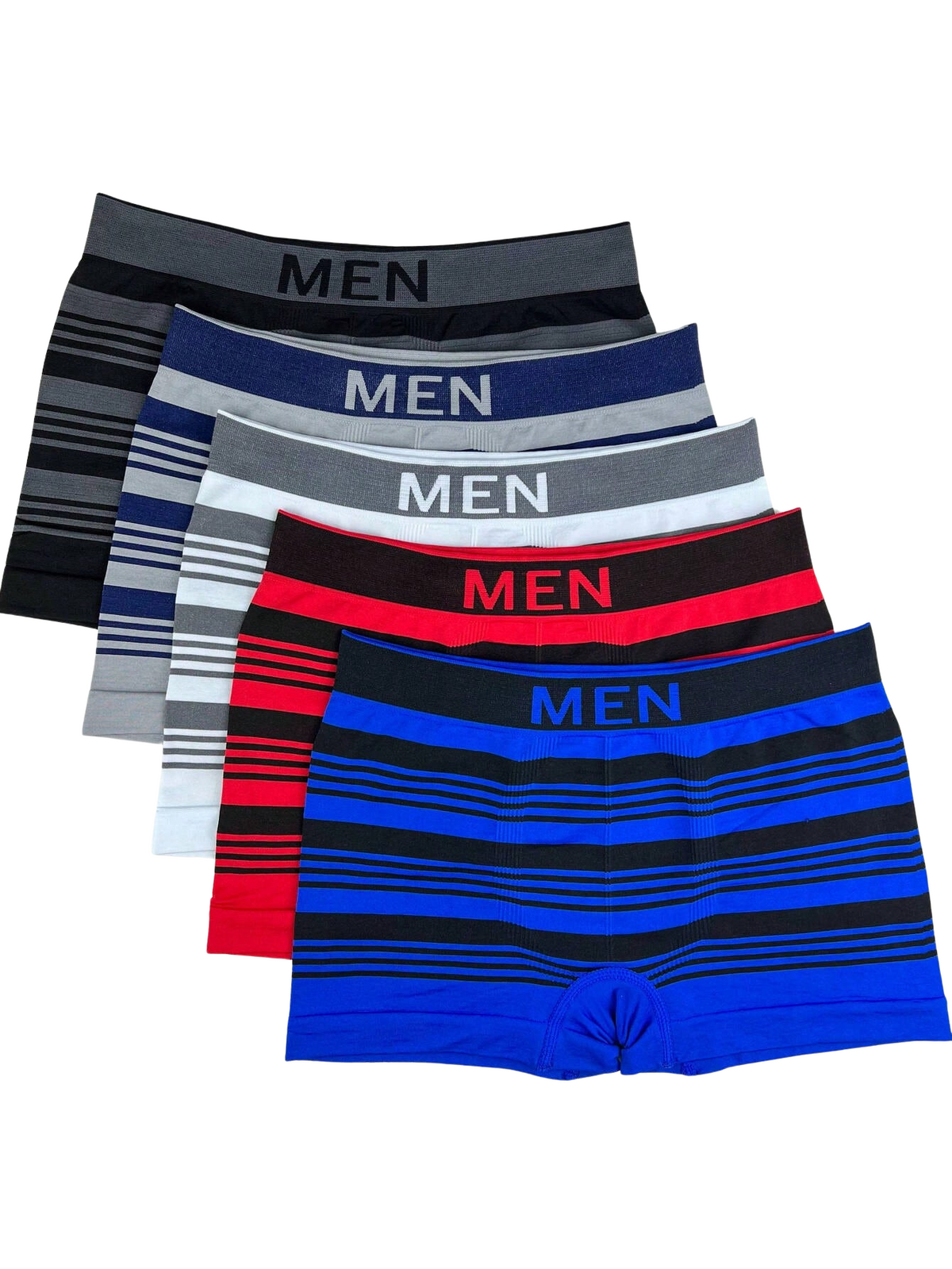 Boxer homme — lot de 5, coupe courte
