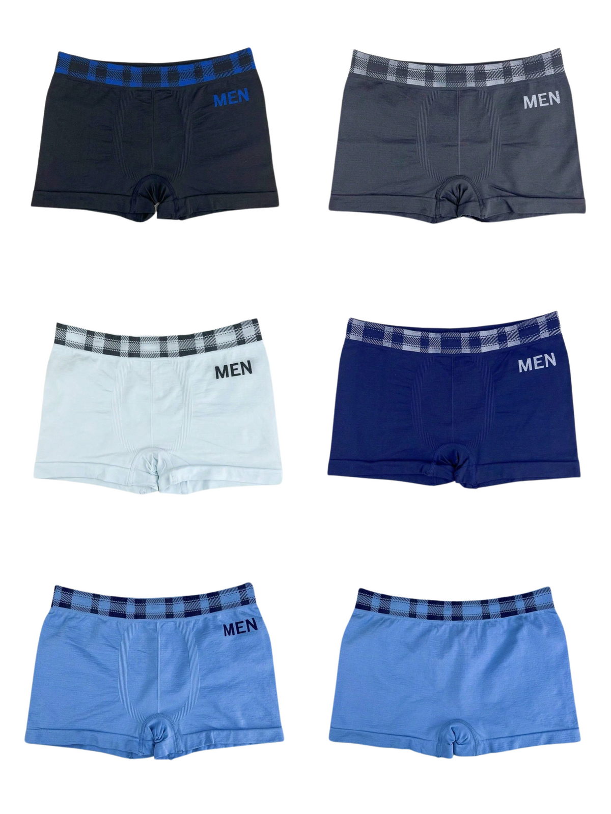 Boxer sans couture homme — lot de 5