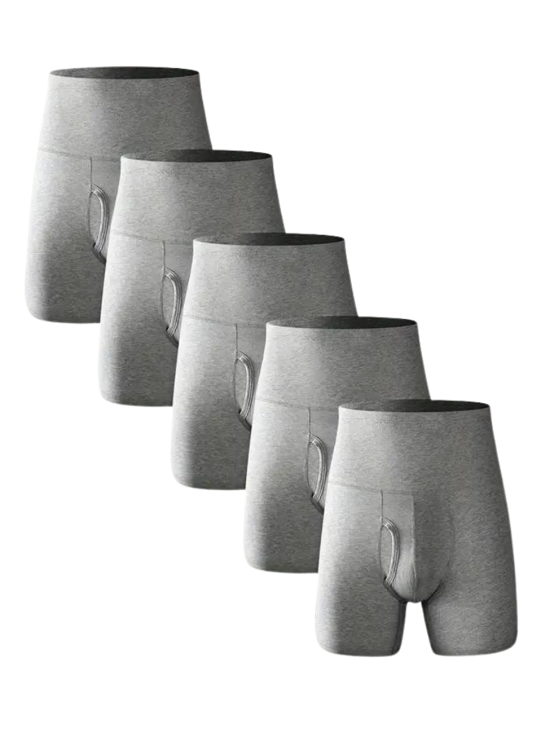 Boxer long homme — lot de 5