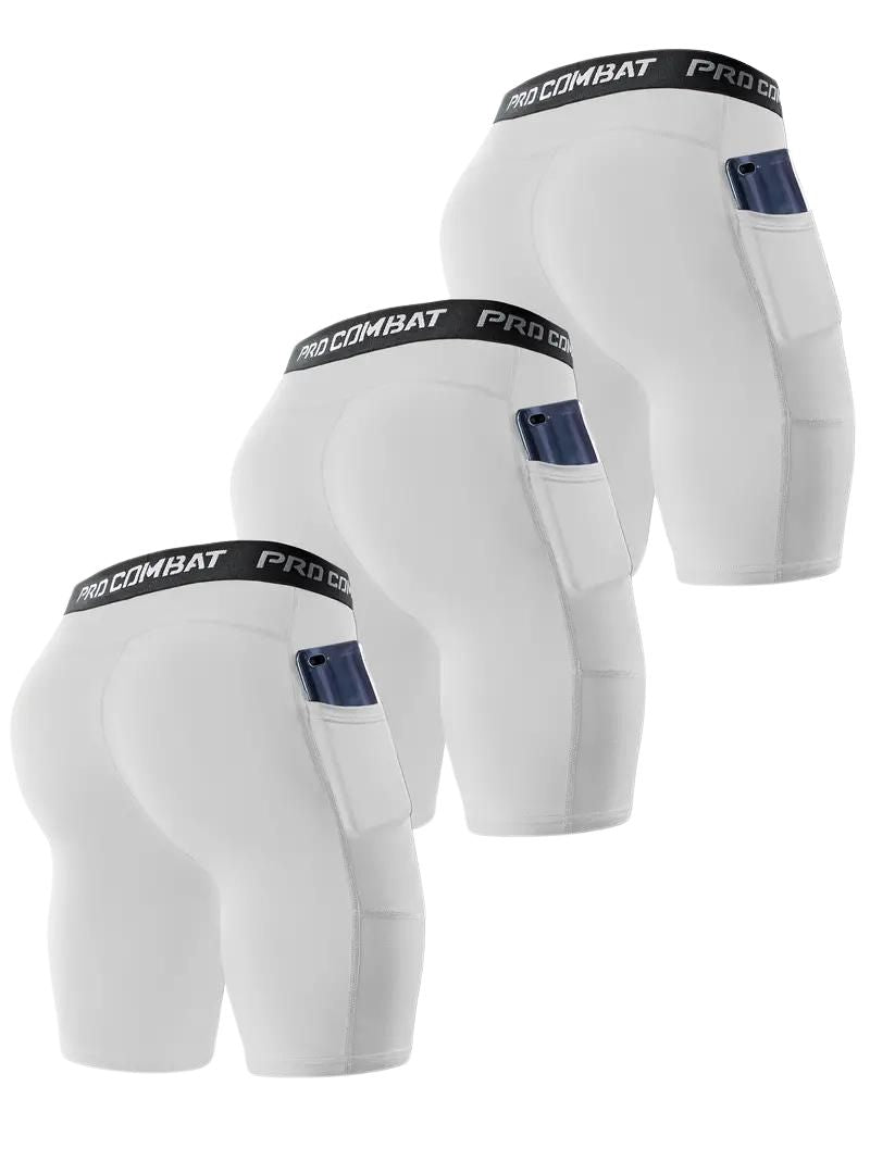 Boxer respirant de sport homme — lot de 3, maille technique