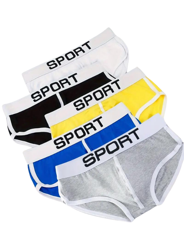 Slip extensible homme — lot de 5