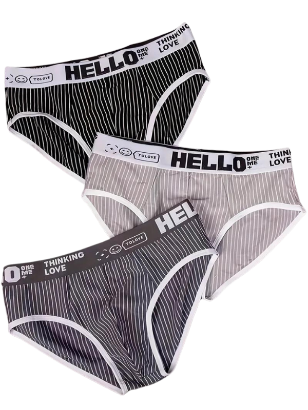 Slip extensible homme — lot de 3