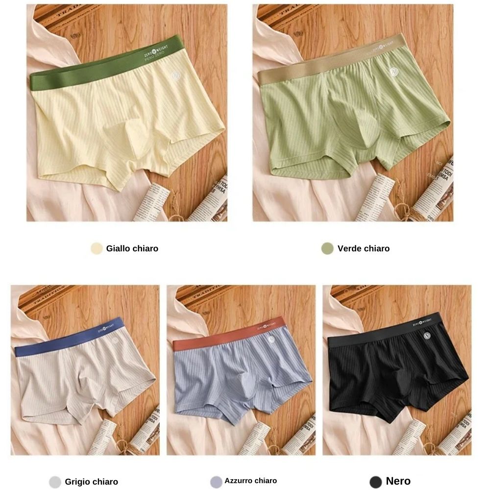 Boxer respirant homme — lot de 10, maille technique