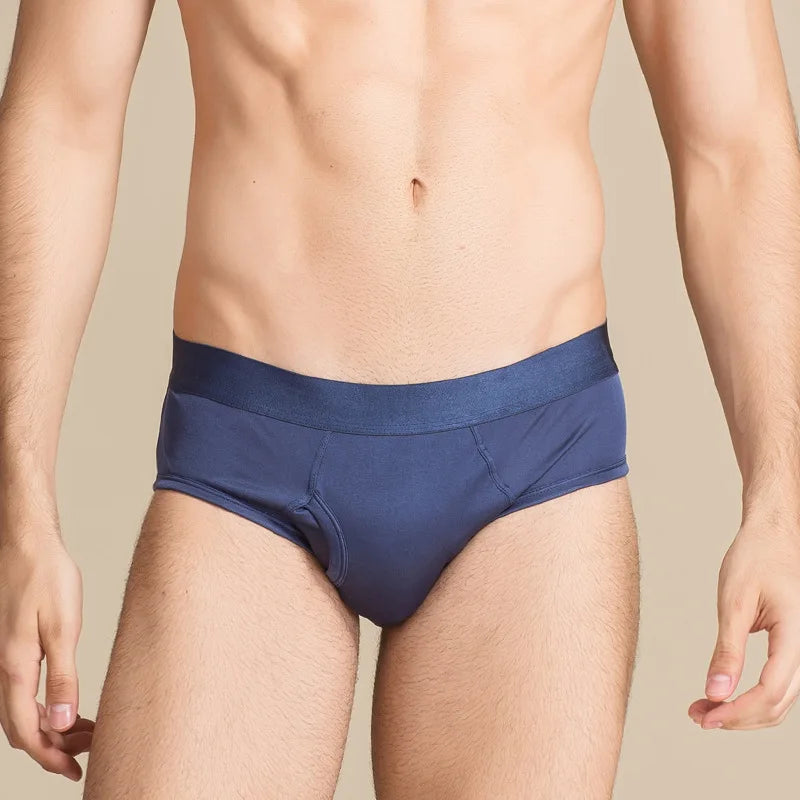 Slip soie homme, 4 coloris — vue 8