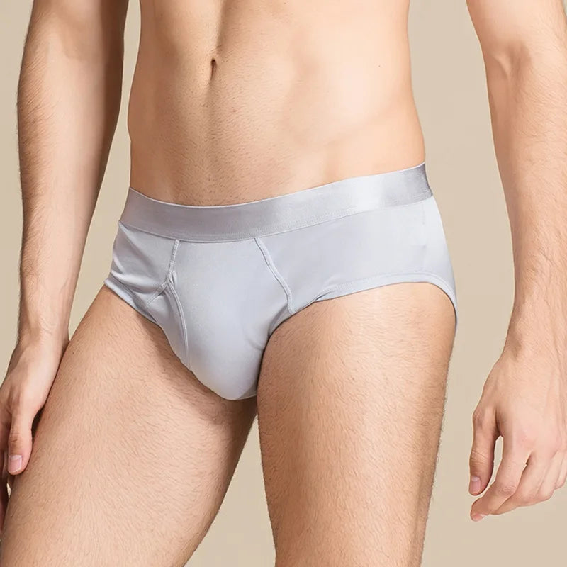 Slip soie homme, 4 coloris — vue 9