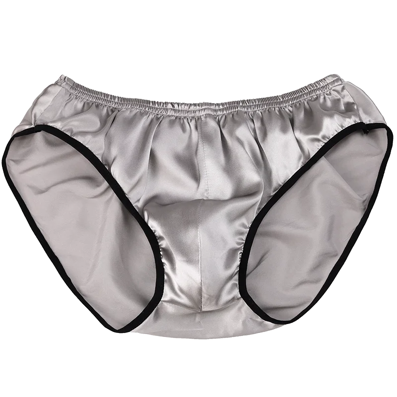 Slip respirant doux soie homme
