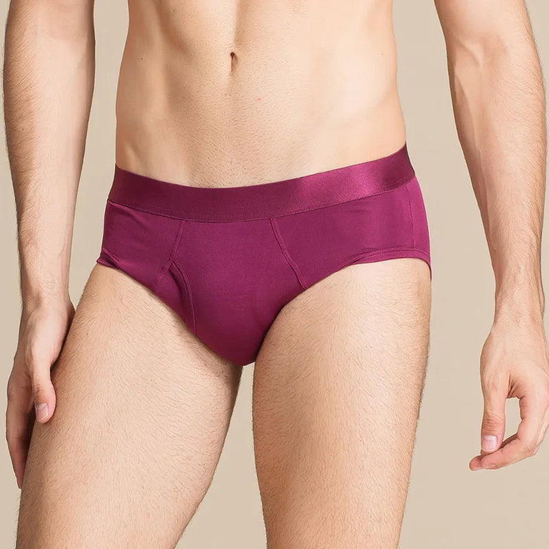 Slip soie homme, 4 coloris — vue 6