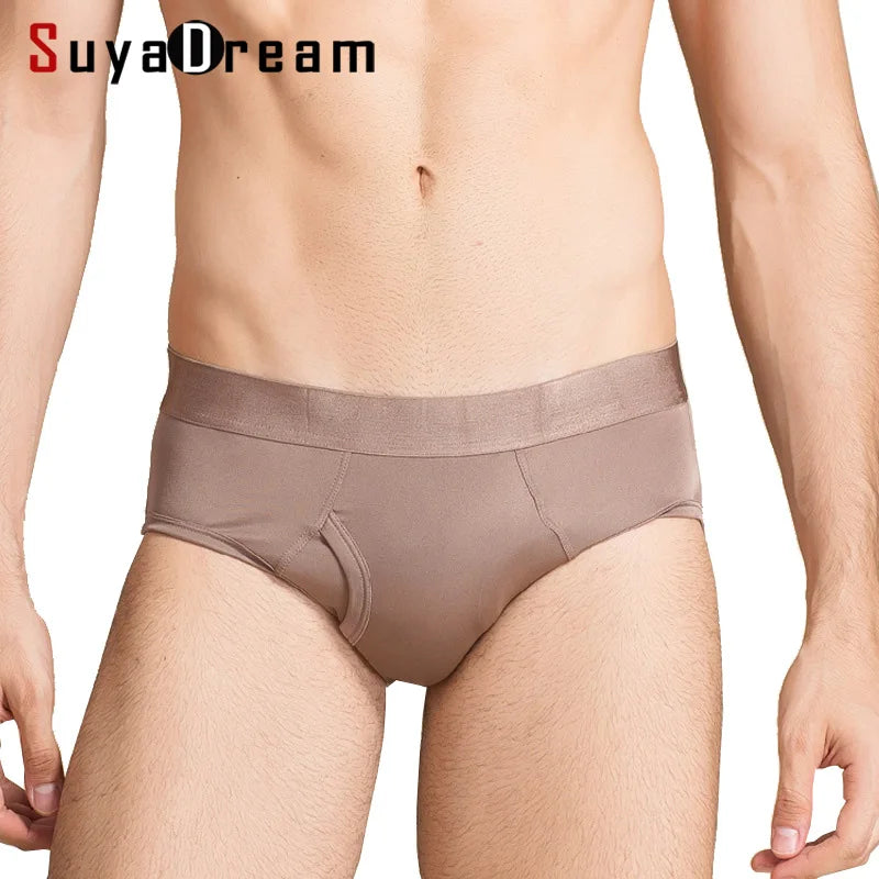 Slip soie homme, 4 coloris