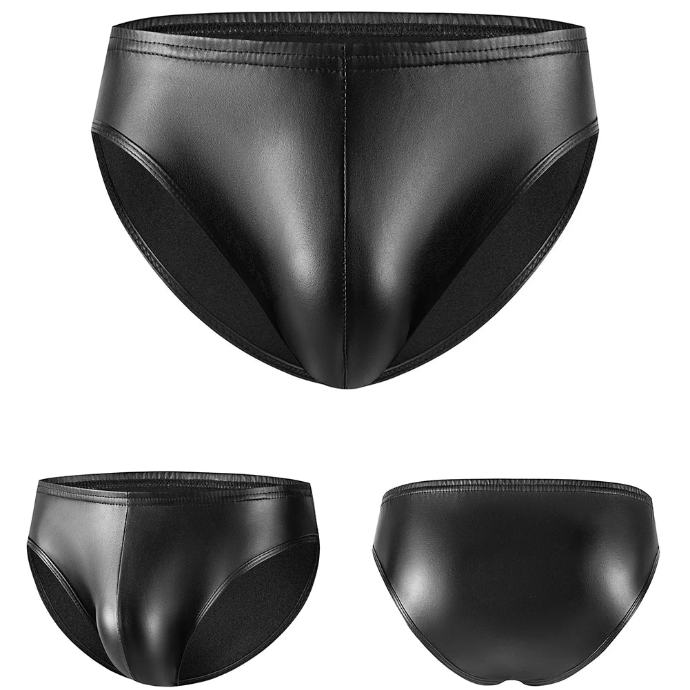 Slip taille basse à poche de maintien microfibre homme, beige