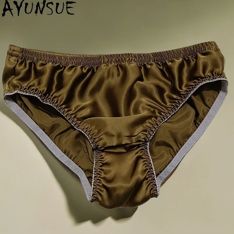Slip respirant soie homme