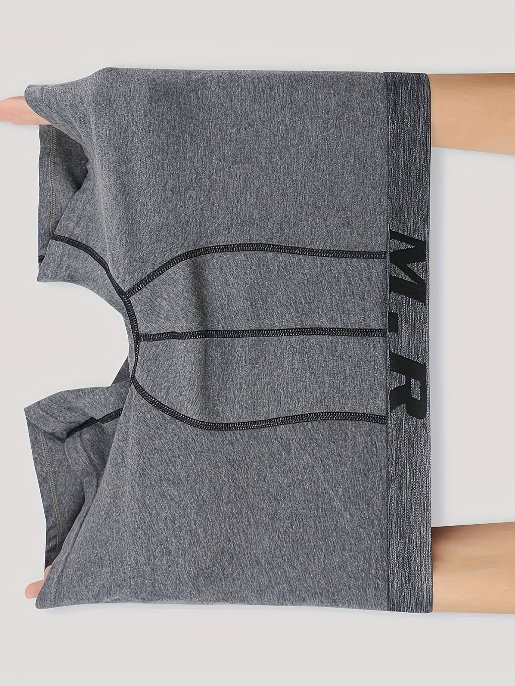 Boxer de sport respirant coton homme — lot de 4, uni, assortiment S, du M au 3XL
