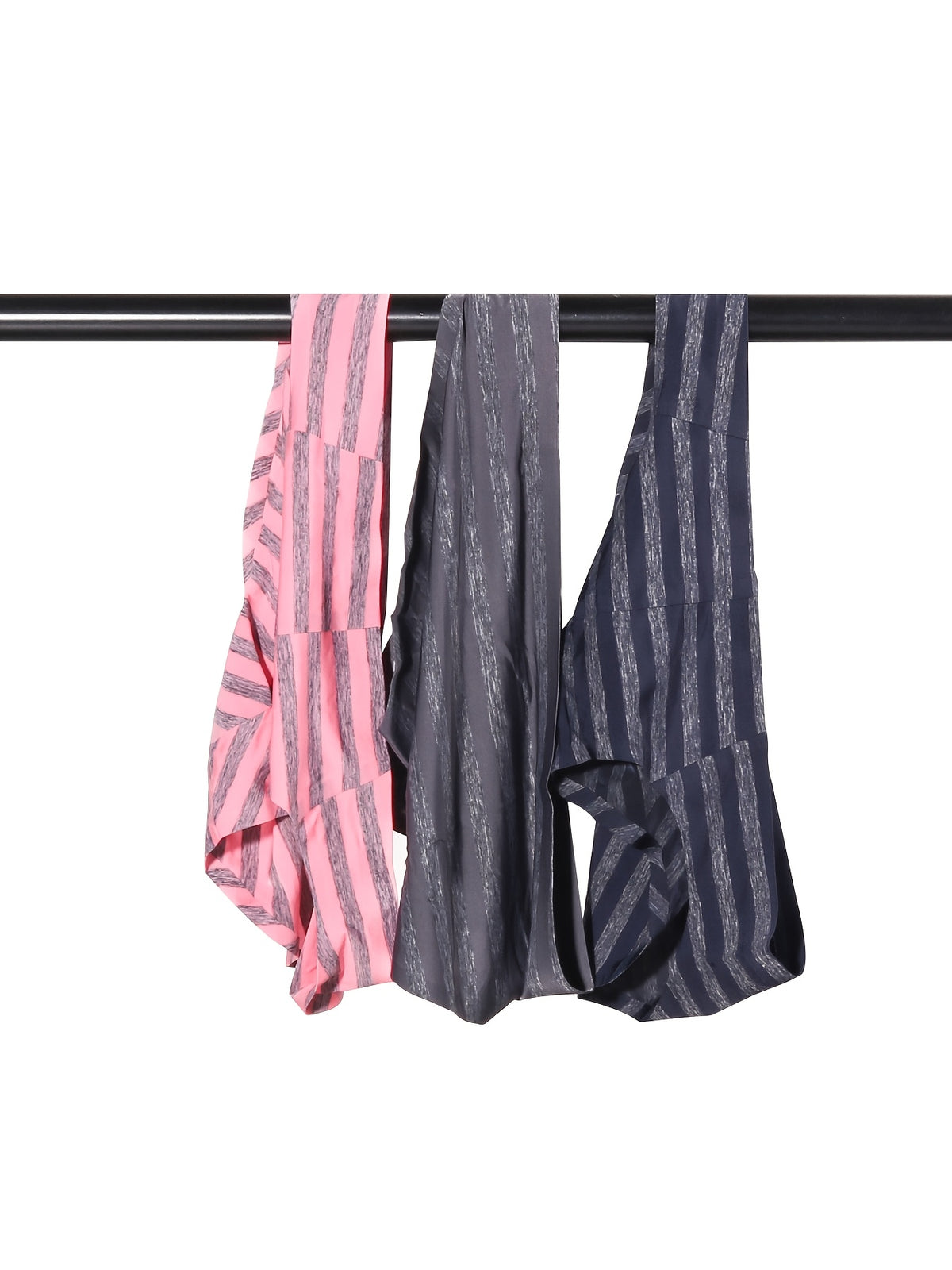 Slip sans couture taille basse microfibre homme — lot de 3, uni
