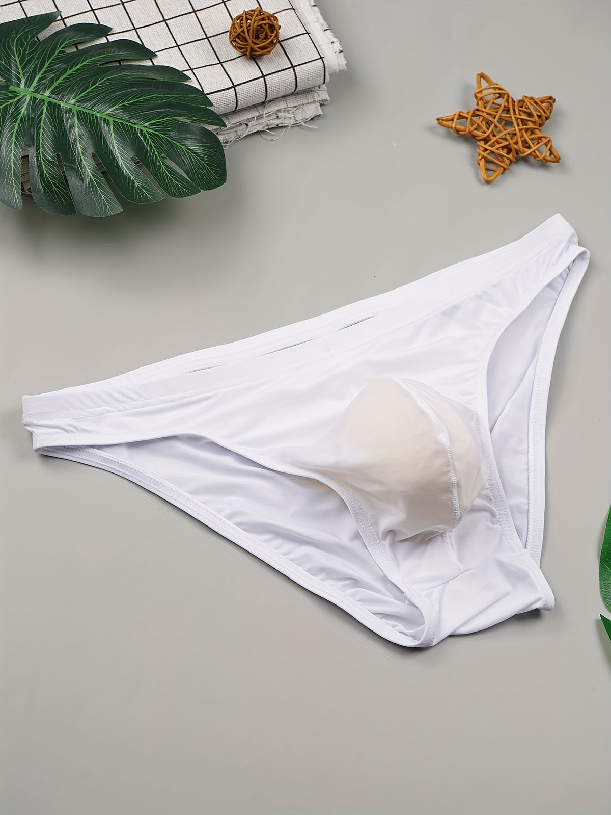 Slip séchage rapide respirant microfibre homme — lot de 6, uni, du S au XXL (modèle 2)