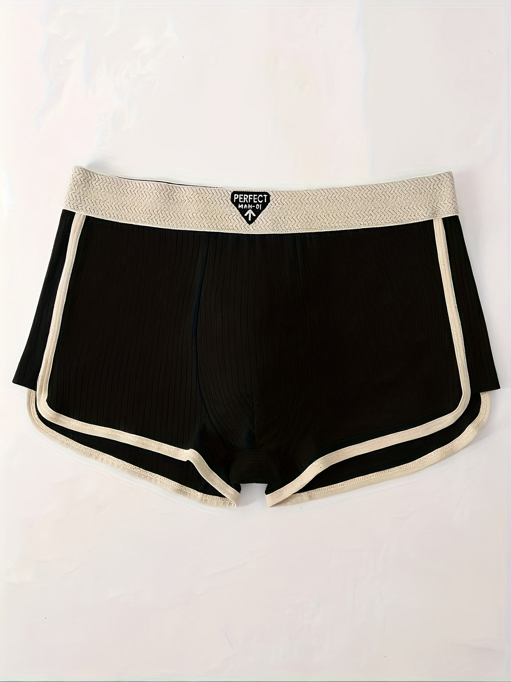 Boxer grande taille microfibre homme — lot de 3, uni